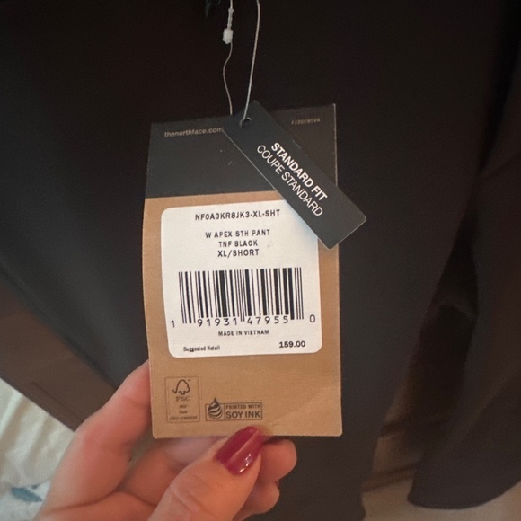 NWT The North Face Women’s Apex Sth Pant TNF Black - Picture 5 of 6